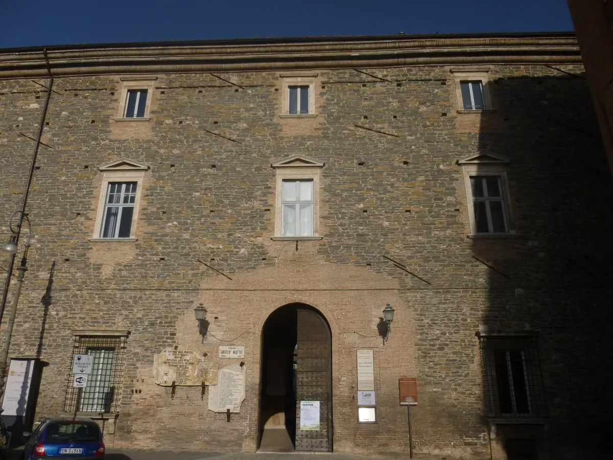 L'edificio della pinacoteca comunale di Matelica